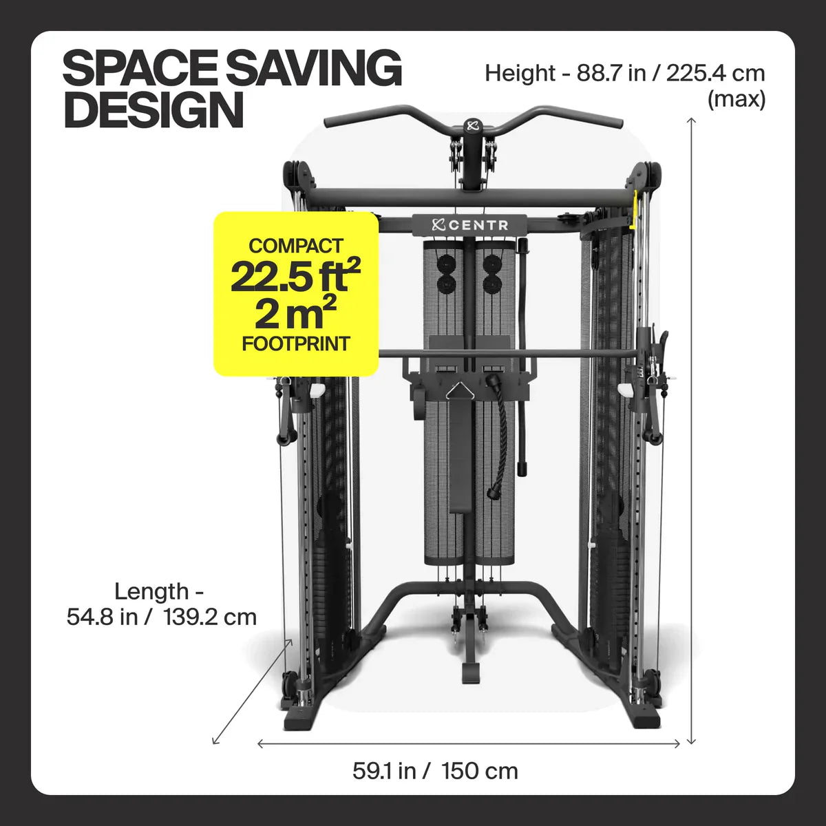 Centr 4 Home Gym Functional Trainer