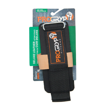 PRO-16 DELUXE LEATHER LIFTING STRAPS