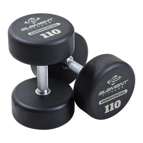 Element Fitness 110lbs Commercial Dumbbell