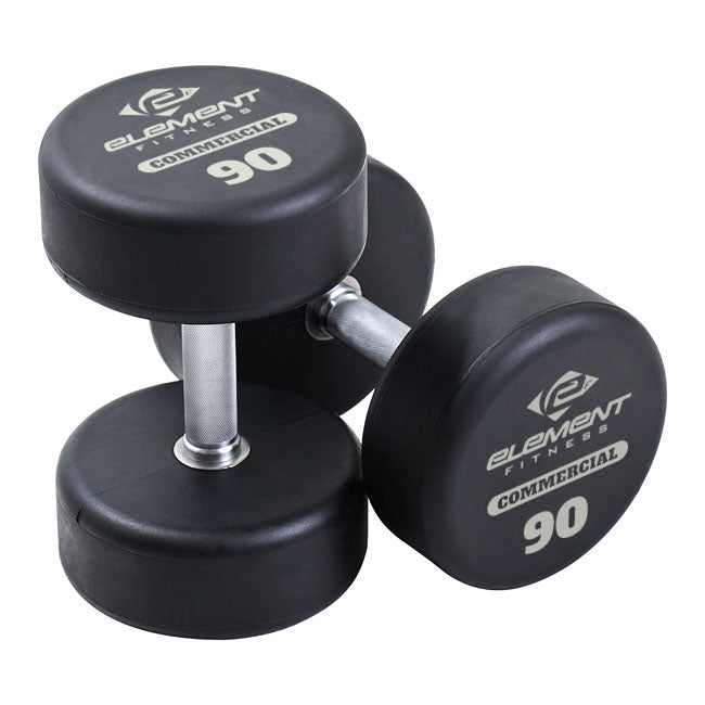 Element Fitness 90lbs Commercial Dumbbell