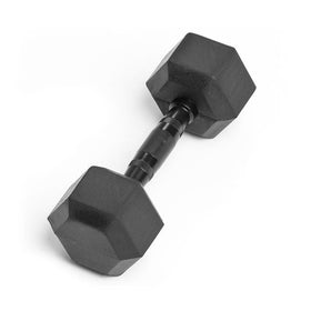 12lb Virgin Rubber Hex Dumbbell Low Odour SDVR-12