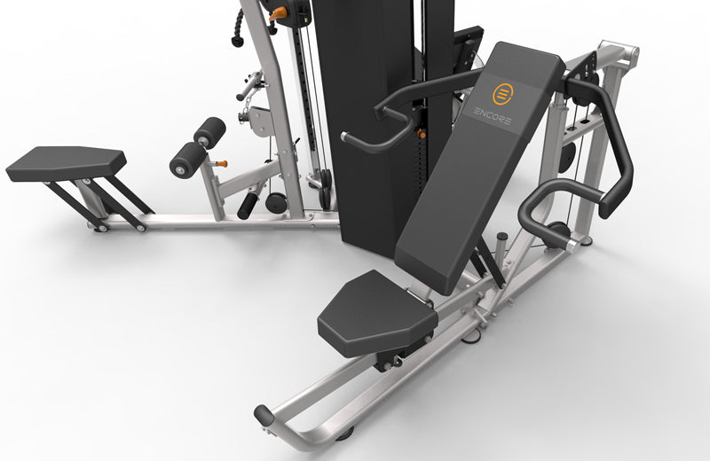 Element Fitness 3 stack 4 station gym