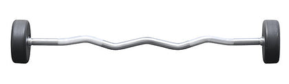 EF 20-110lbs EZ Curl Commercial Barbell Set