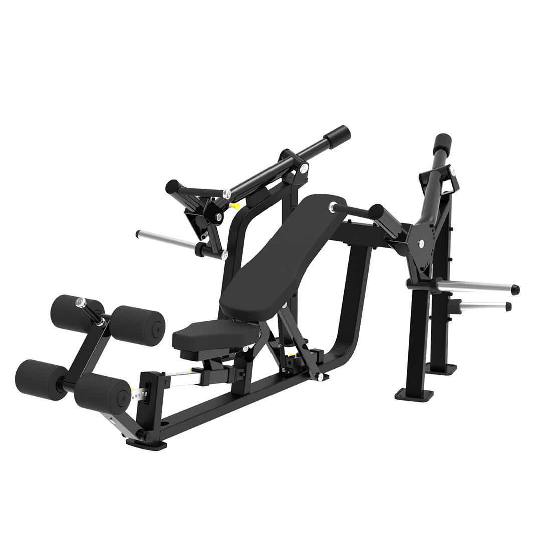 Element Fitness - 7046 Lateral Super Chest Press IRON BLACK