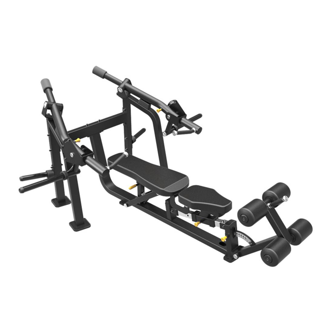 Element Fitness - 7046 Lateral Super Chest Press IRON BLACK