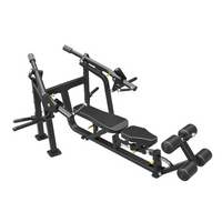 Element Fitness - 7046 Lateral Super Chest Press IRON BLACK