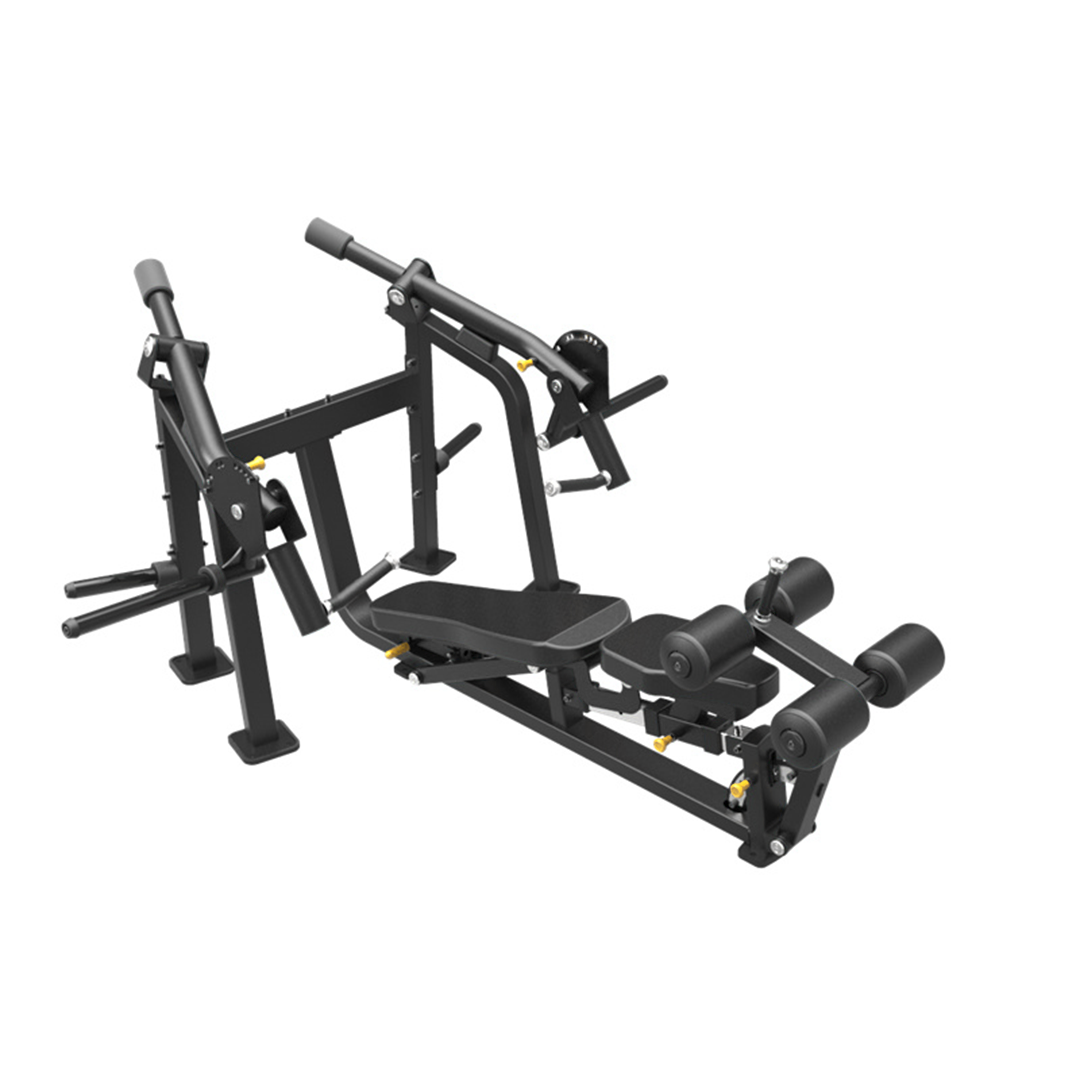 Element Fitness - 7046 Lateral Super Chest Press IRON BLACK