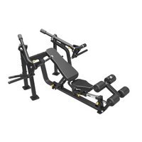 Element Fitness - 7046 Lateral Super Chest Press IRON BLACK