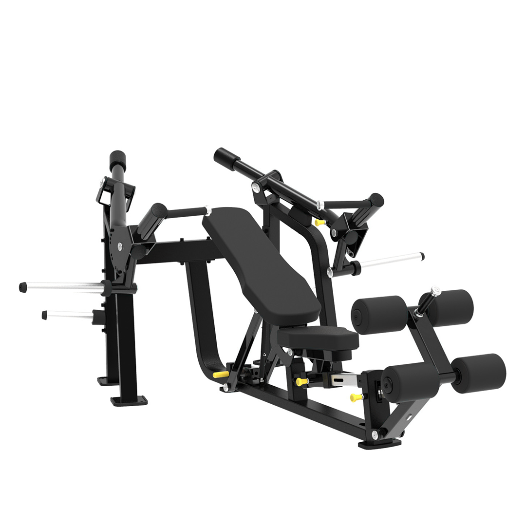 Element Fitness - 7046 Lateral Super Chest Press IRON BLACK