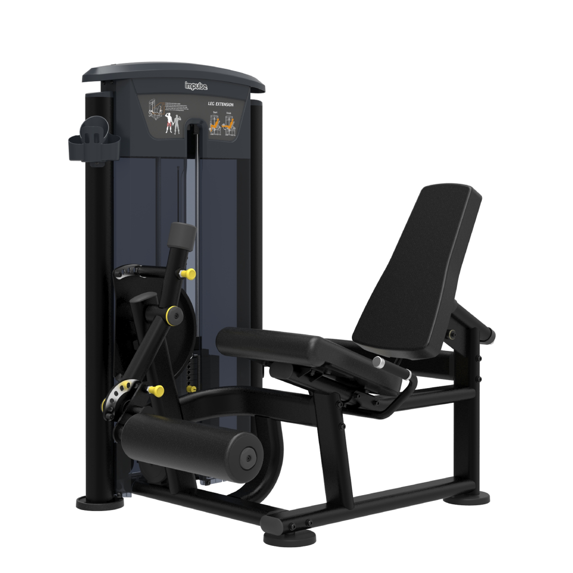 Element Fitness - 9505 Leg Extension MERCURY BLACK
