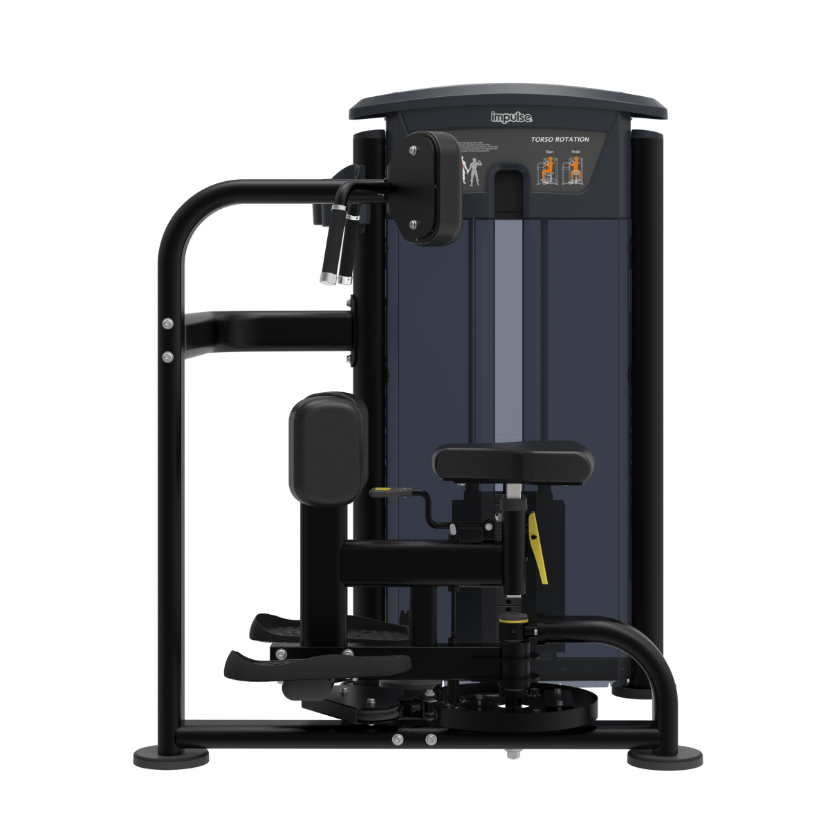 Element Fitness - 9518 Torso Rotation MERCURY BLACK 200lbs