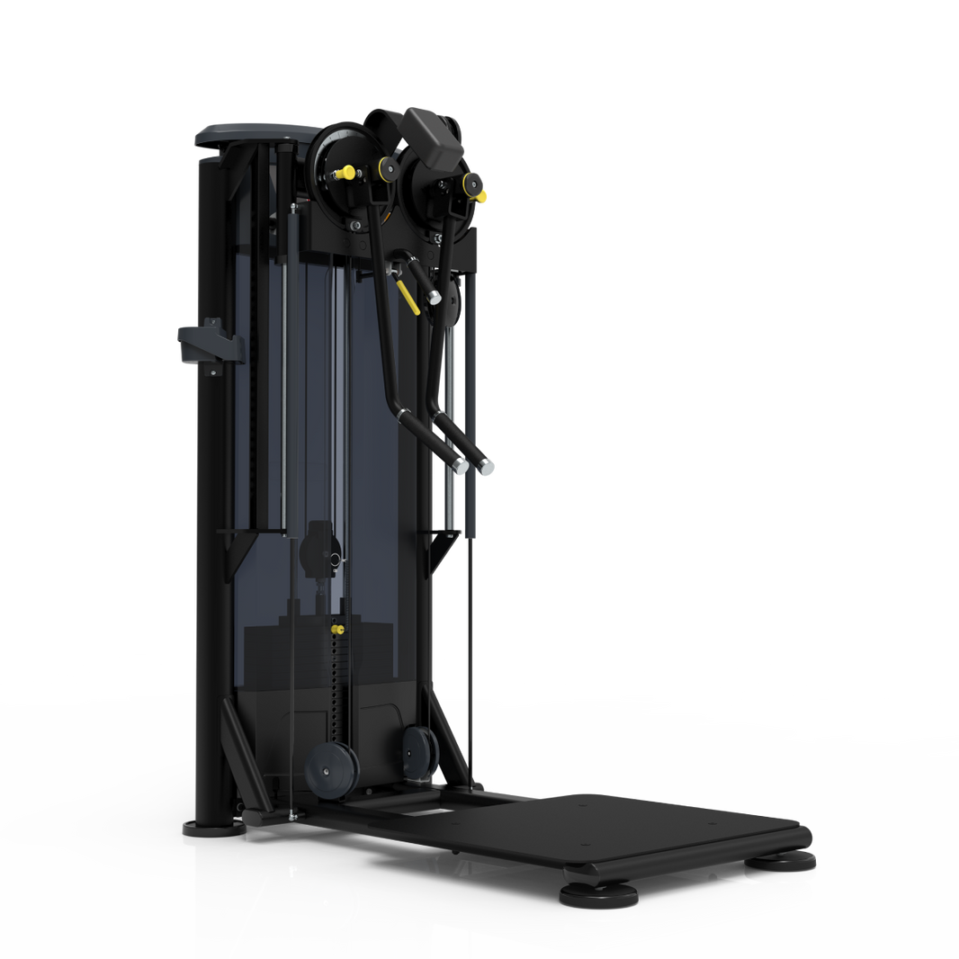 Element Fitness - 9537 Standing Multi Fly MERCURY BLACK 235lbs