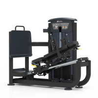 Element Fitness - 9539 Seated Leg Press/Hack Squat MERCURY BLACK 295lbs