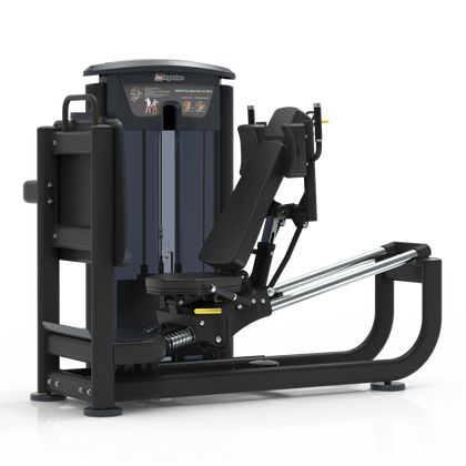 Element Fitness - 9539 Seated Leg Press/Hack Squat MERCURY BLACK 295lbs