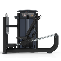 Element Fitness - 9539 Seated Leg Press/Hack Squat MERCURY BLACK 295lbs