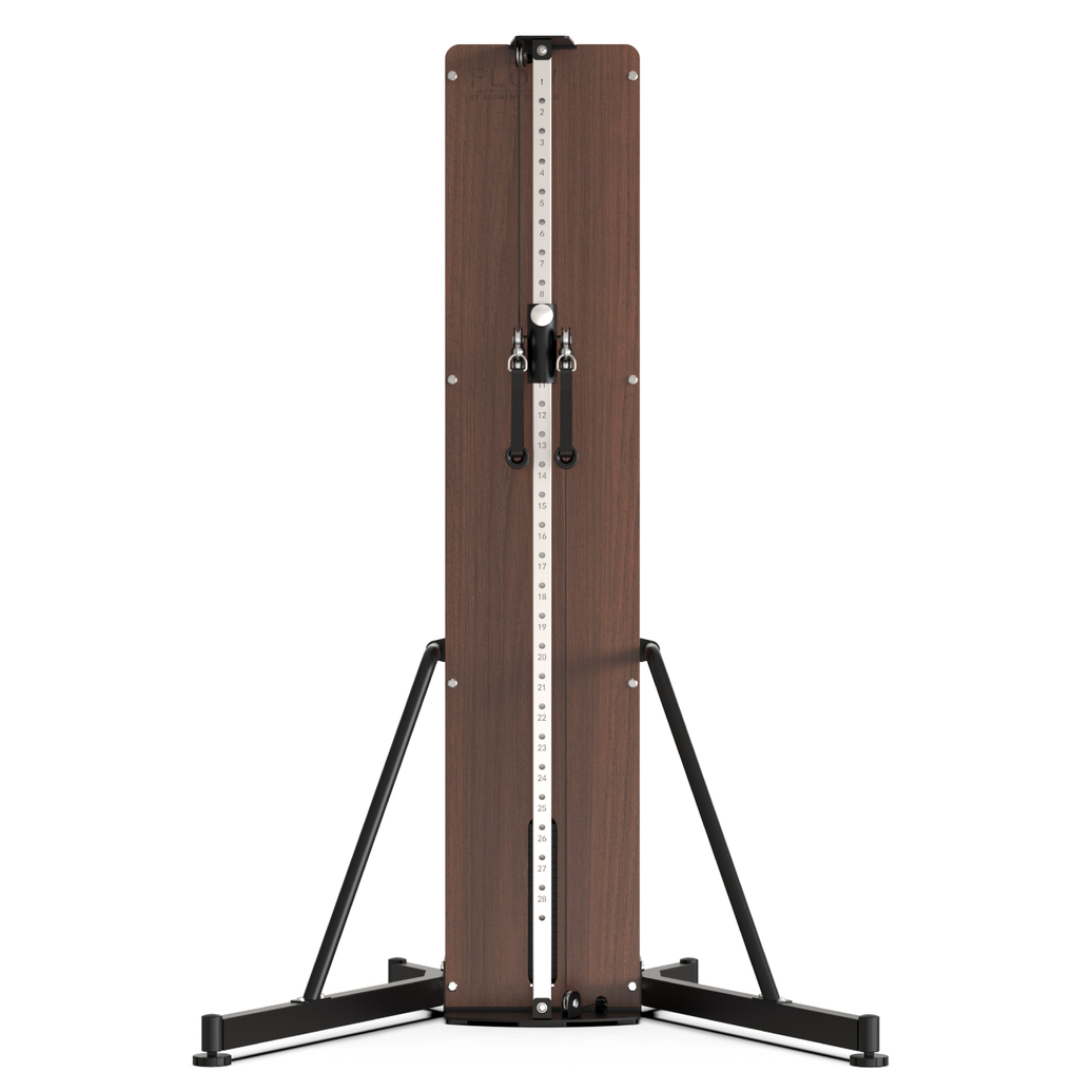 Flow 5 Walnut - Free Standing Functional Trainer / Wall Mounted