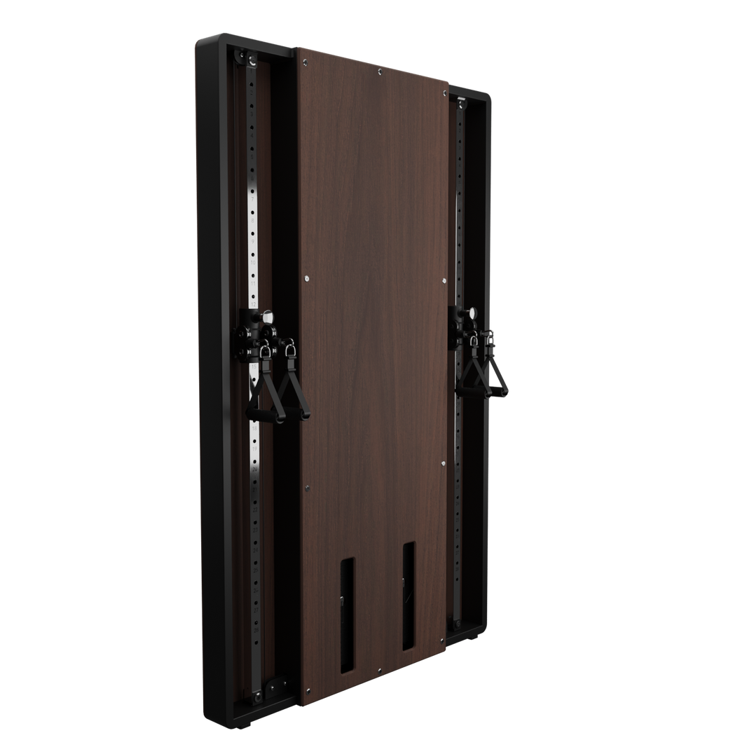 Flow 6 Walnut - Wall Mounted Functional Trainer