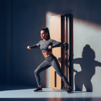 Flow 7 Light Oak - Wall Mounted Functional Trainer
