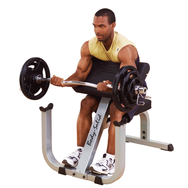 Body-Solid GPCB329 Preacher Curl Bench