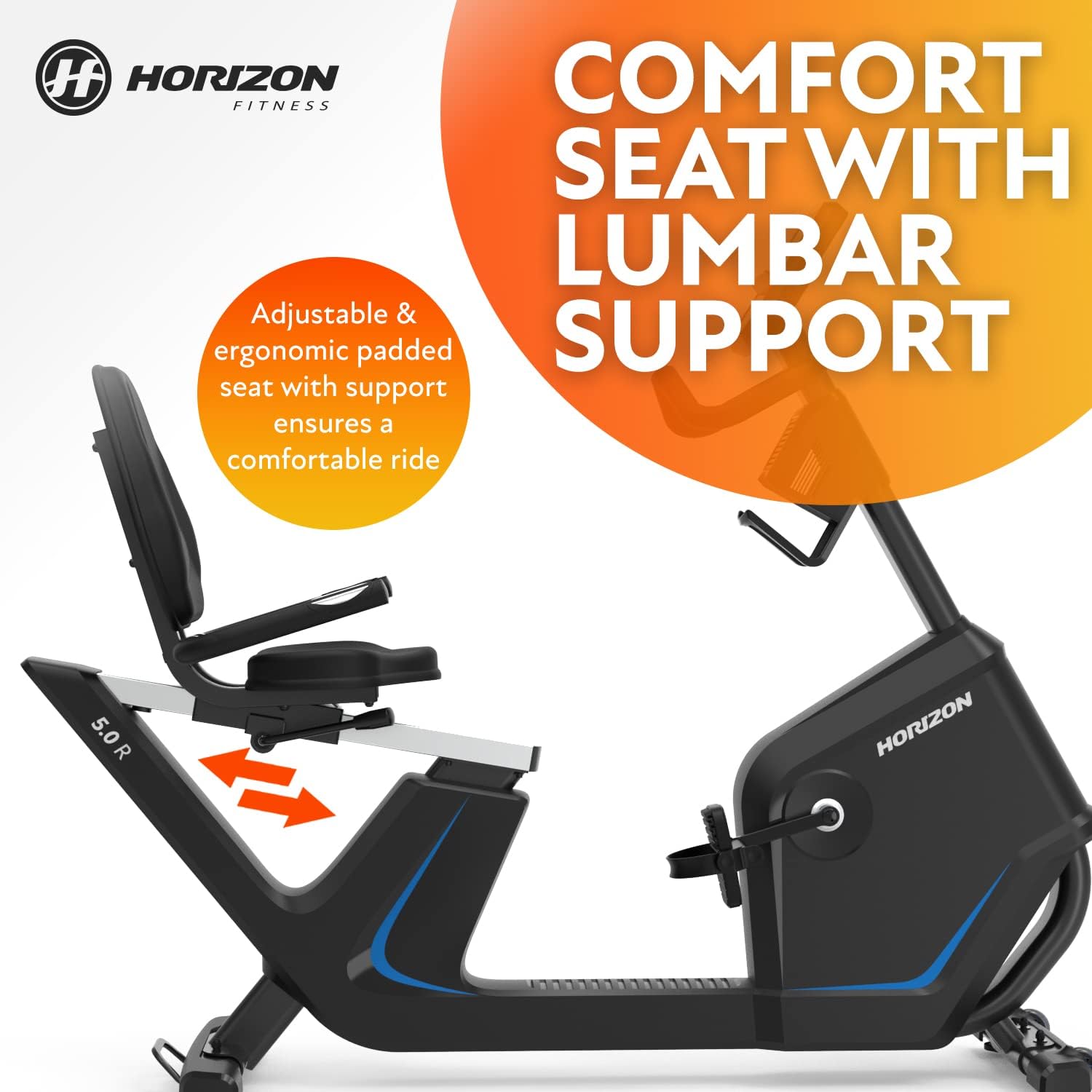 Horizon - 5.0 R Recumbent Bike