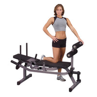 Body-Solid Horizontal Ab Crunch Machine GAB100