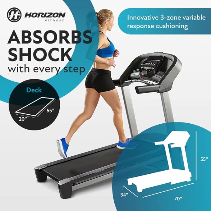 HORIZON T101-08 TREADMILL - NEW 2025