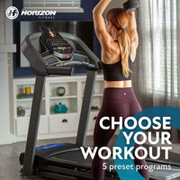 HORIZON T101-08 TREADMILL - NEW 2025