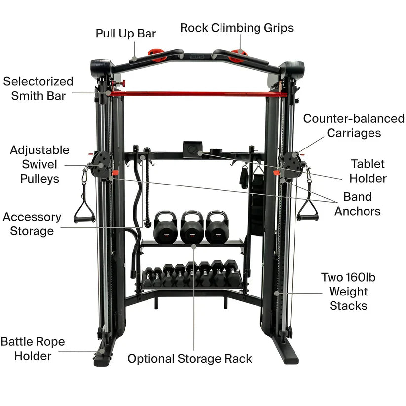 Inspire Series - SF5 Smith Functional Trainer