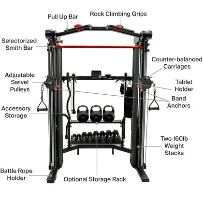Inspire Series - SF5 Smith Functional Trainer