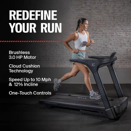 Inspire Series - T4 Treadmill with LED Console