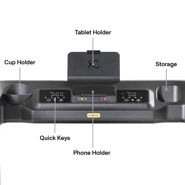 Inspire Series - T4 Treadmill with LED Console