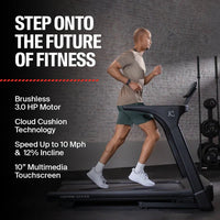 Inspire Series - T4S Treadmill with 10" Console