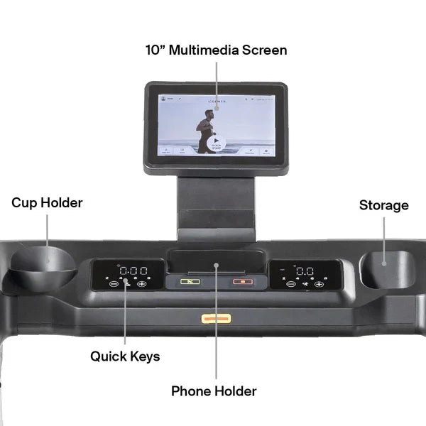 Inspire Series - T4S Treadmill with 10" Console