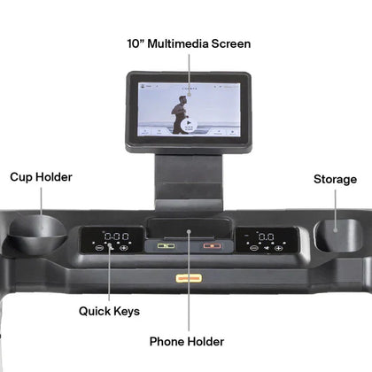 Inspire Series - T4S Treadmill with 10" Console