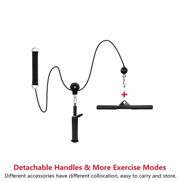Ironax Portable Lat and Lift Pulley System