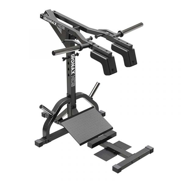 IRONAX XCS Leverage Squat and Calf Station