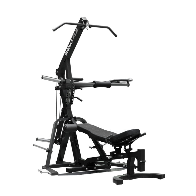 IRONAX XLS Leverage Gym / Rubber Plate Set