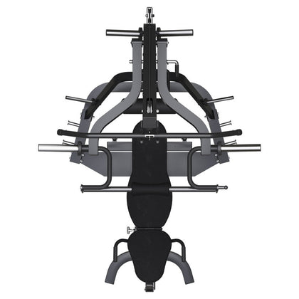 IRONAX XLS Leverage Gym / Rubber Plate Set
