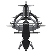 IRONAX XLS Leverage Gym / Rubber Plate Set
