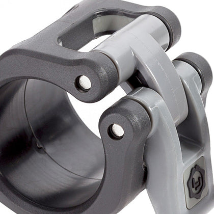 Lock-Jaw HEX - 2" Olympic Barbell Collars - Black