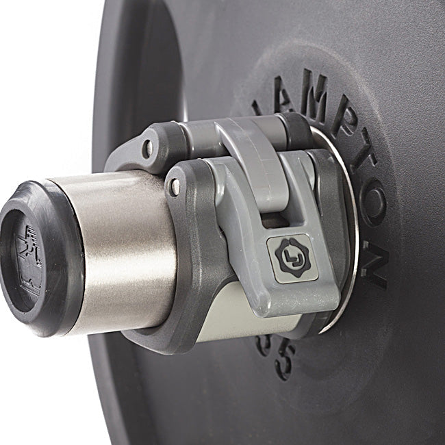Lock-Jaw HEX - 2" Olympic Barbell Collars - Black