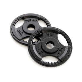 Mega Fitness - 1" Standard Steel Weight Plate - 2.5lbs