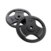 Mega Fitness - 1" Standard Steel Weight Plate - 2.5lbs