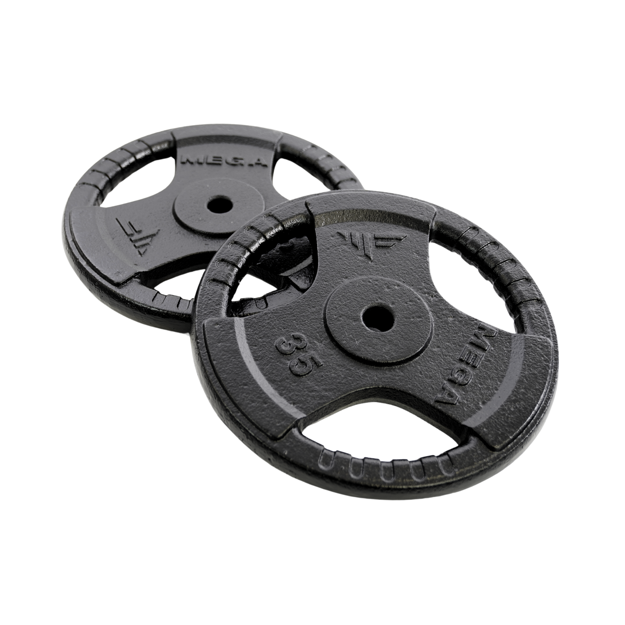 Mega Fitness - 1" Standard Steel Weight Plate - 2.5lbs