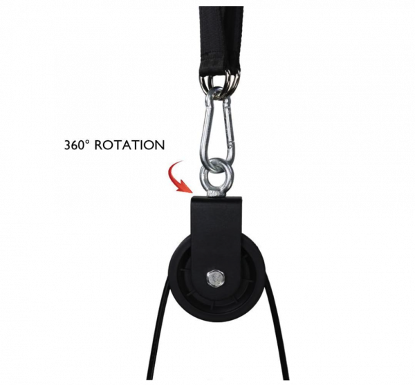 Ironax Portable Lat and Lift Pulley System
