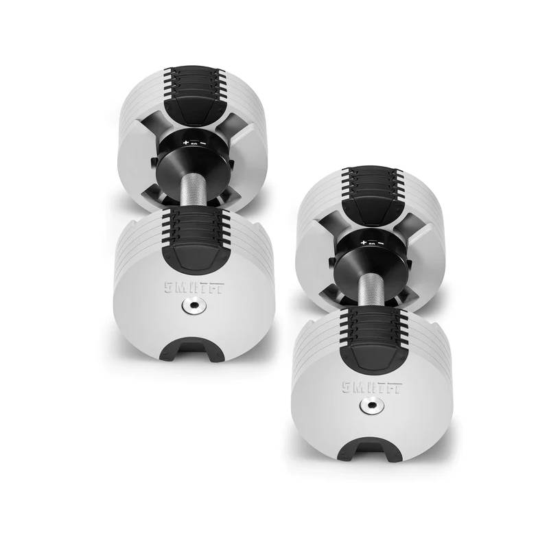 Nuobells - 5-50lb Adjustable Dumbbell Pair - Ash