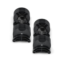 Nuobells - 5-50lb Adjustable Dumbbell Pair - Matte Black