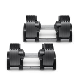 Nuobells - 5-50lb Adjustable Dumbbell Pair - Classic