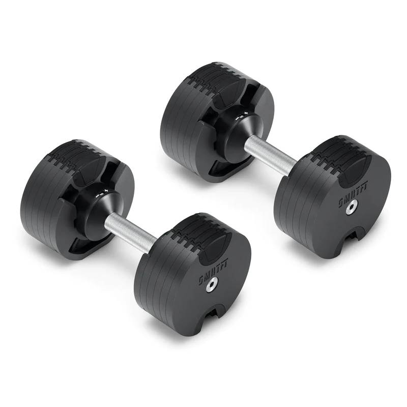 Nuobells - 5-50lb Adjustable Dumbbell Pair - Classic