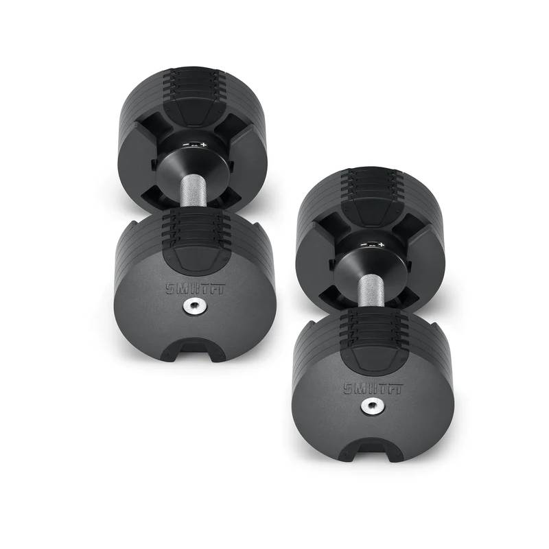 Nuobells - 5-50lb Adjustable Dumbbell Pair - Classic